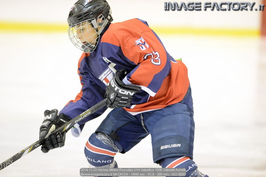 2014-11-22 Hockey Milano Rossoblu U14-Valpellice 1036 Gabriele Asinelli